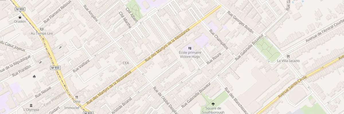 Plan du 51 Rue Aristide Briand à Lambersart