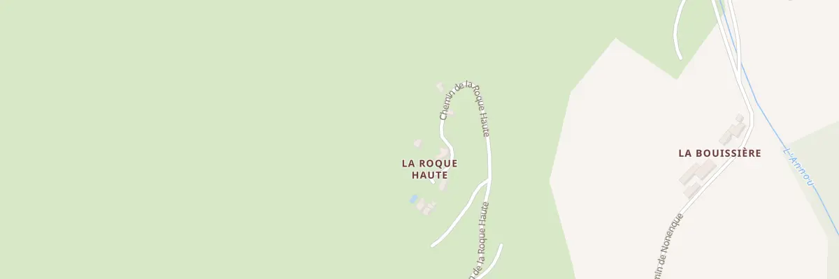 Plan du 5070B La Roquaubel à Marnhagues-et-Latour