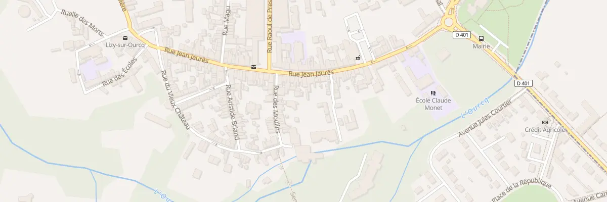 Plan du 7B Rue des Moulins à Lizy-sur-Ourcq