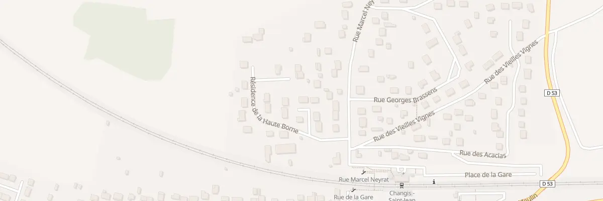 Plan du 10 Rue Res de la Haute Borne à Changis-sur-Marne