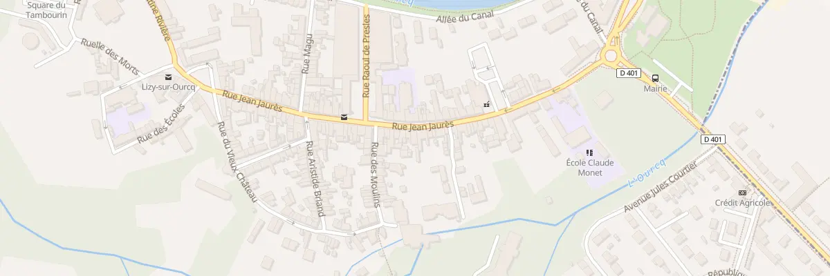 Plan du 62 Rue Jean Jaurès à Lizy-sur-Ourcq