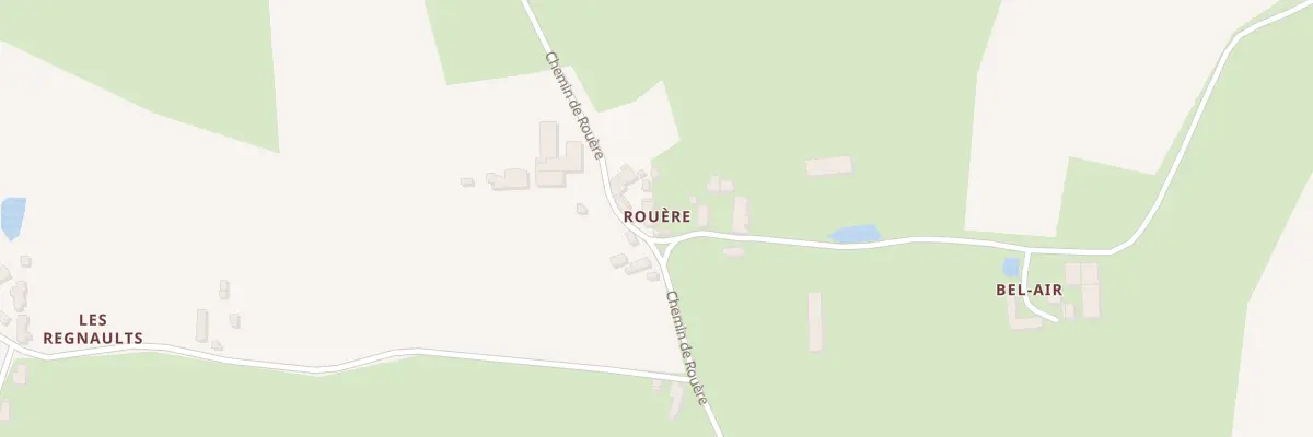 Plan du 5084 Rouere à Franchesse