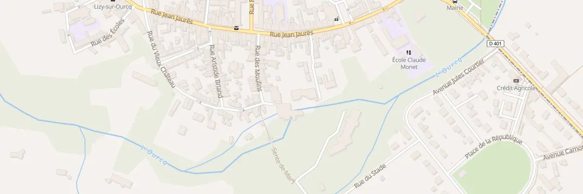 Plan du 31 Rue des Moulins à Lizy-sur-Ourcq
