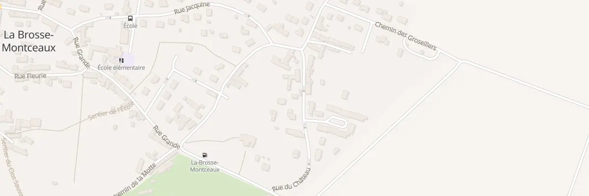 Plan du 5T Rue du Château à La Brosse-Montceaux