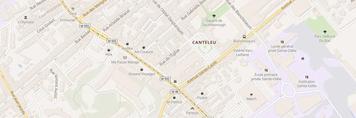 Plan du 8 Rue de l’Église à Lambersart