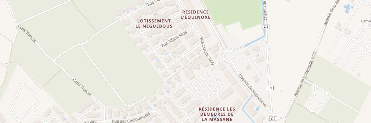 Plan du 11 Rue Jordi Pere Cerda à Argelès-sur-Mer