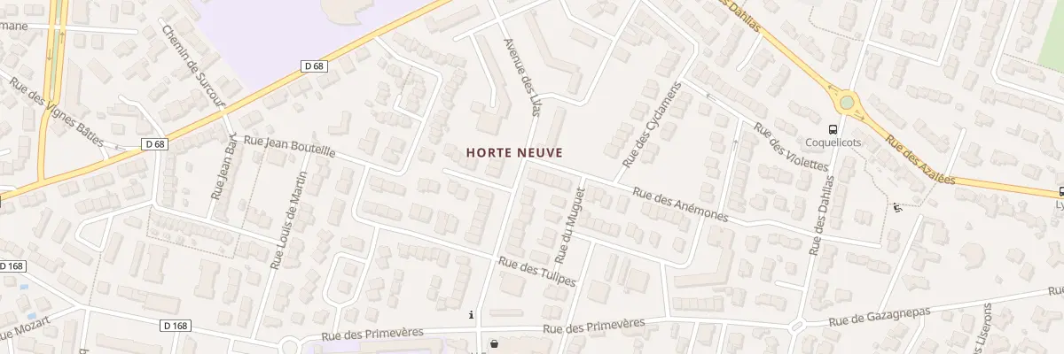 Plan du 20B Av des Lilas à Narbonne