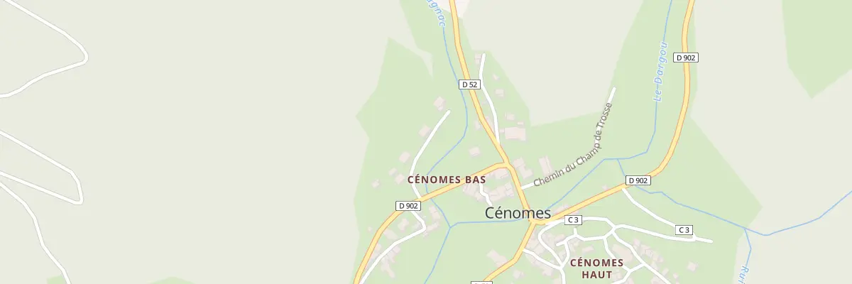Plan du 5095A Cenomes Ouest à Montagnol