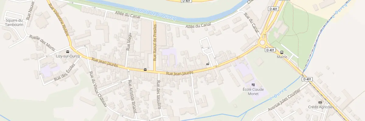 Plan du 57 Rue Jean Jaurès à Lizy-sur-Ourcq