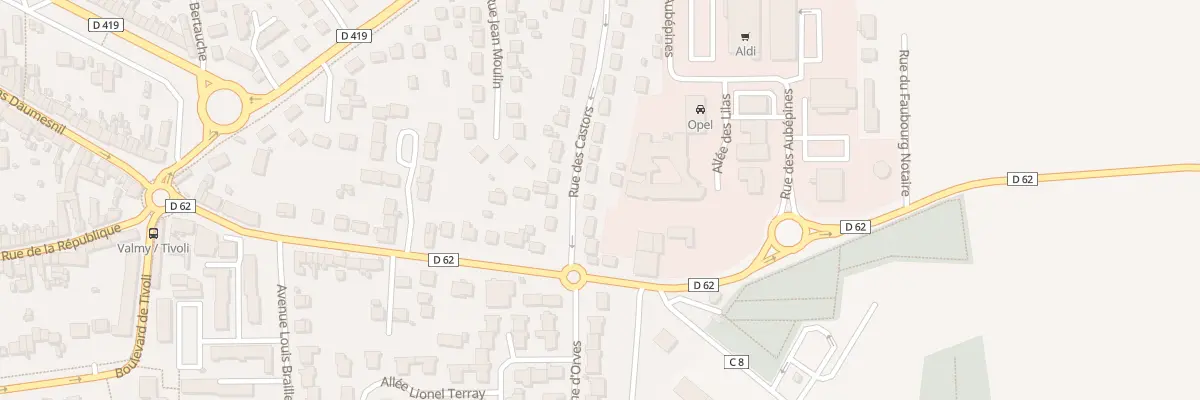 Plan du 31 Rue des Castors à Nangis