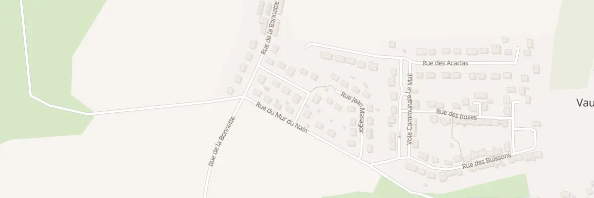 Plan du 25 Rue Robert Dumont à Vauciennes