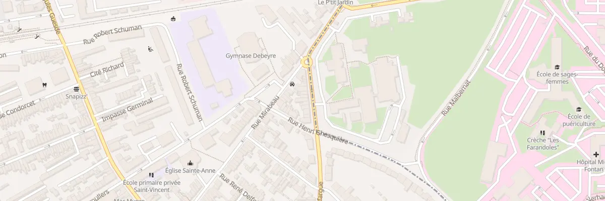 Plan du 117 Rue Paul Lafargue à Loos