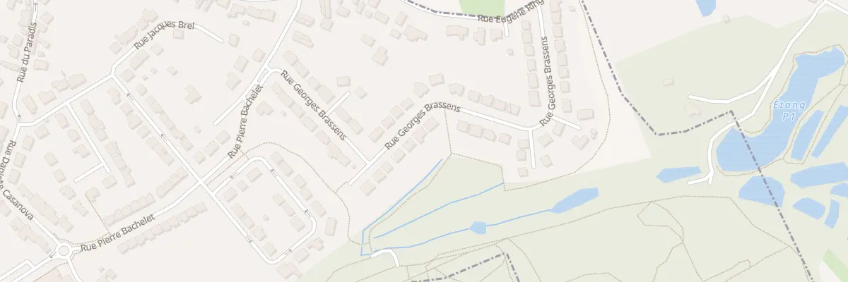 Plan du 43 Rue Georges Brassens à Libercourt