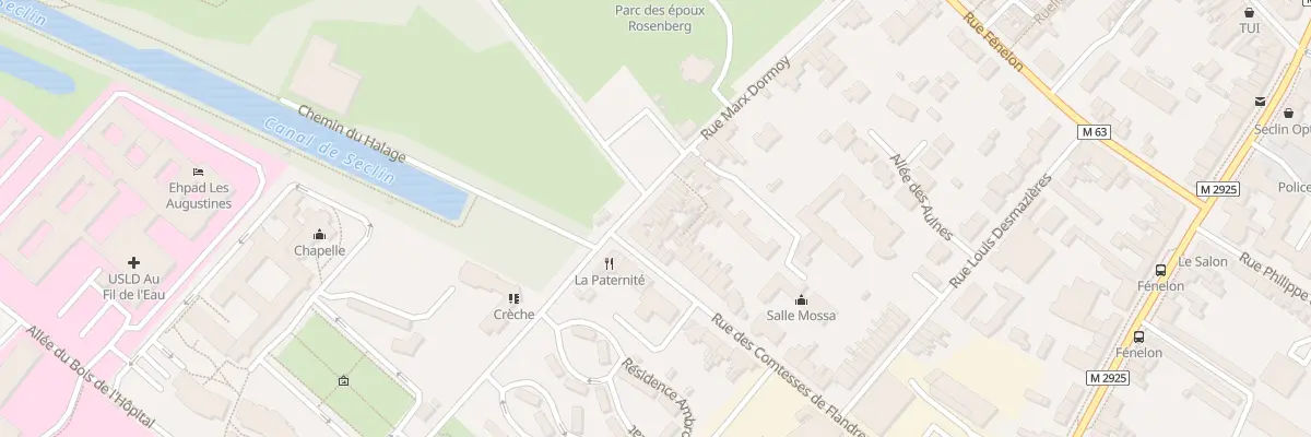 Plan du 109 Rue Marx Dormoy à Seclin