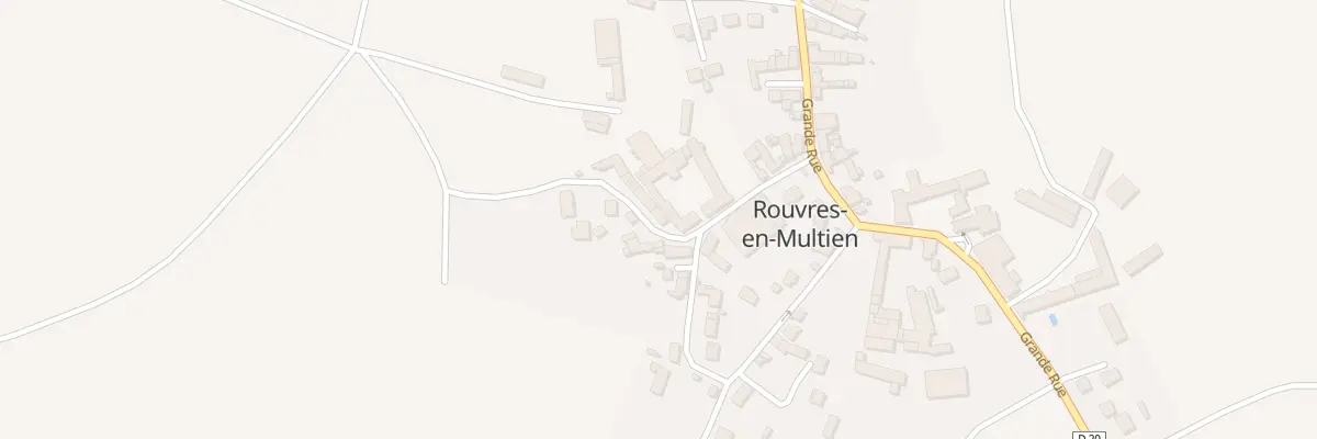 Plan du 1 Rue de la Cour de Cepoix à Rouvres-en-Multien