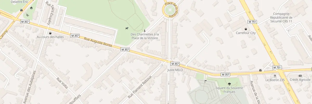 Plan du 74 Rue Auguste Bonte à Lambersart