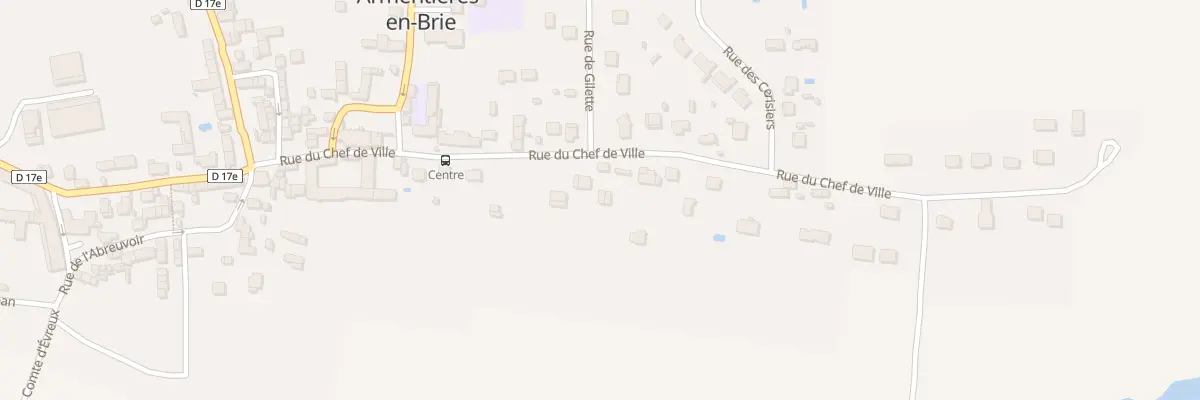 Plan du 22 Rue du Chef-de-ville à Armentières-en-Brie
