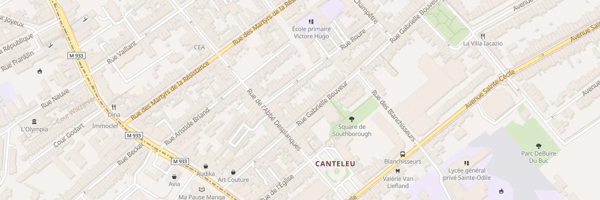 Plan du 49 Rue Gabrielle Bouveur à Lambersart