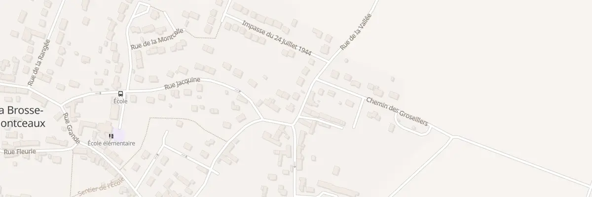 Plan du 15A Rue de la Vallée à La Brosse-Montceaux