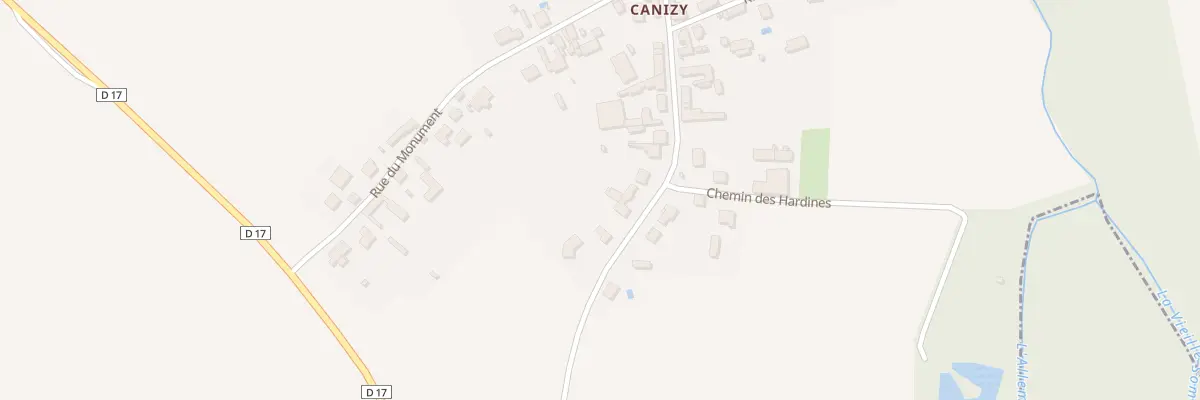 Plan du 3 Gr Grande Rue à Hombleux