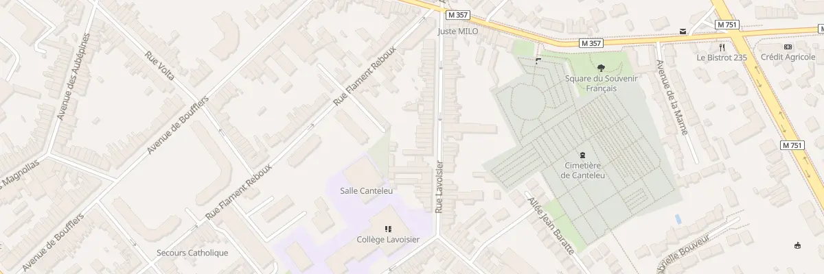 Plan du 36 Rue Lavoisier à Lambersart