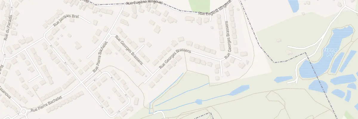 Plan du 41 Rue Georges Brassens à Libercourt