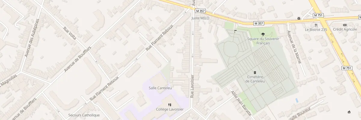 Plan du 32 Rue Lavoisier à Lambersart