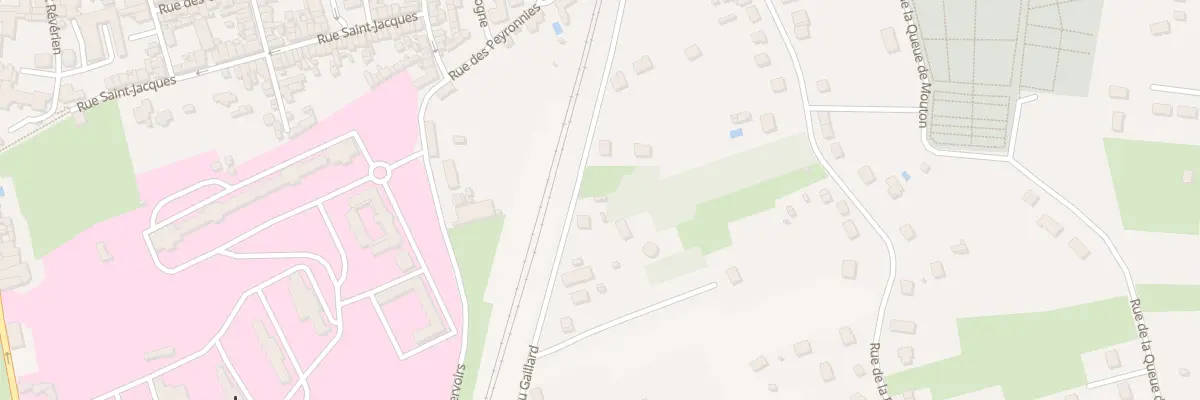 Plan du 9004 Rue du Château Gaillard à La Charité-sur-Loire