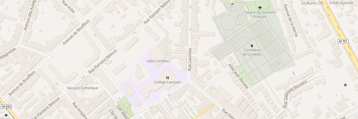 Plan du 46 Rue Lavoisier à Lambersart