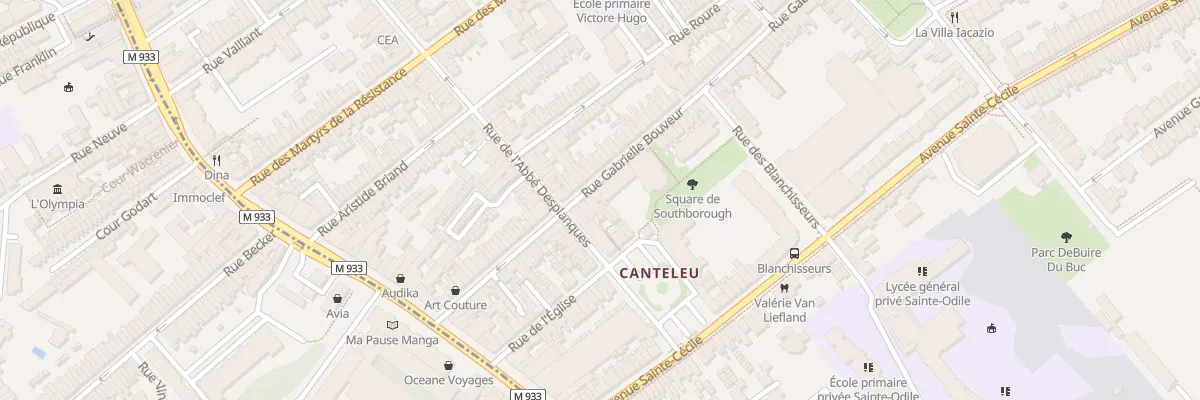 Plan du 26 Rue Gabrielle Bouveur à Lambersart