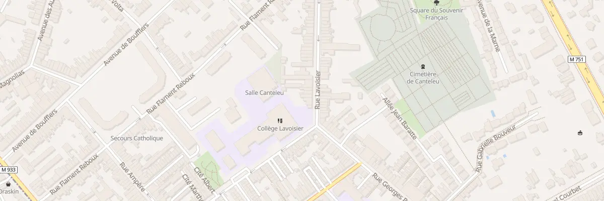 Plan du 50 Rue Lavoisier à Lambersart