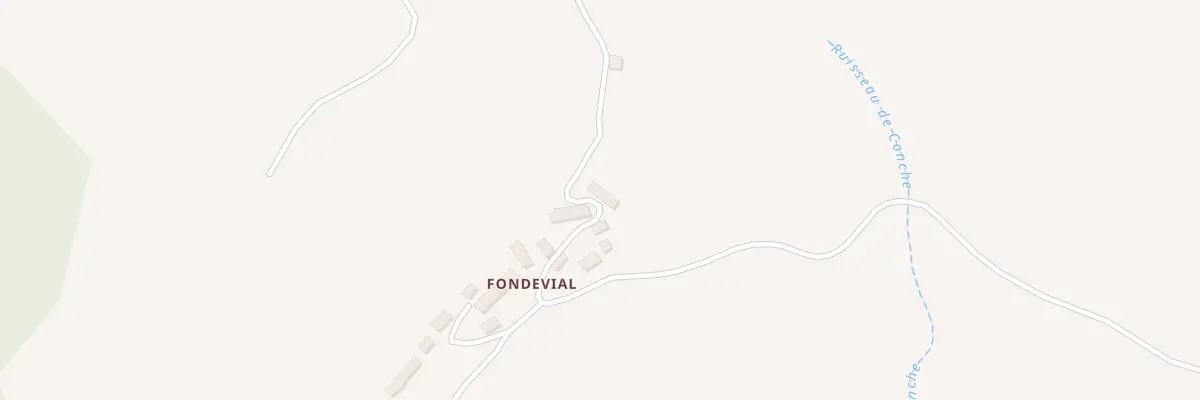 Plan du 5121 Fondevialle à Molèdes