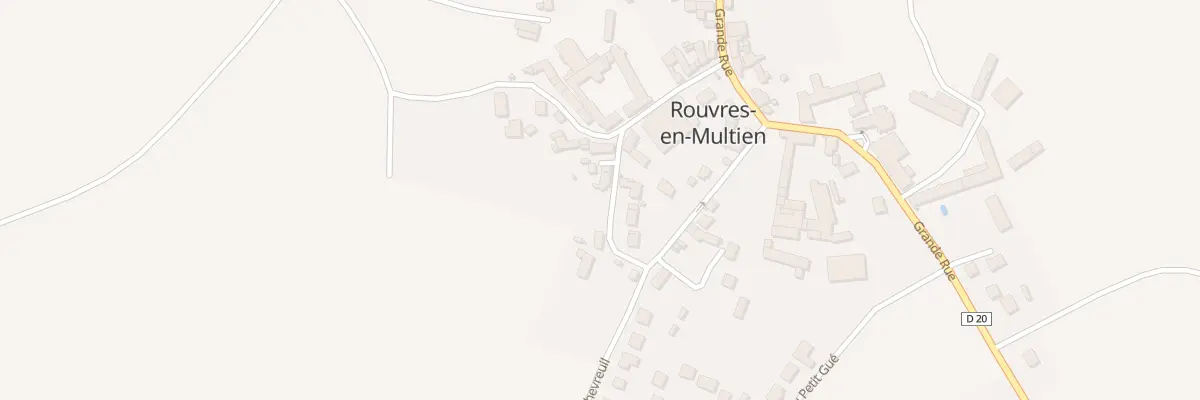 Plan du 9 Rue du Four à Rouvres-en-Multien