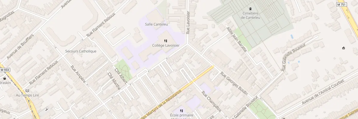 Plan du 96 Rue Vaillant à Lambersart