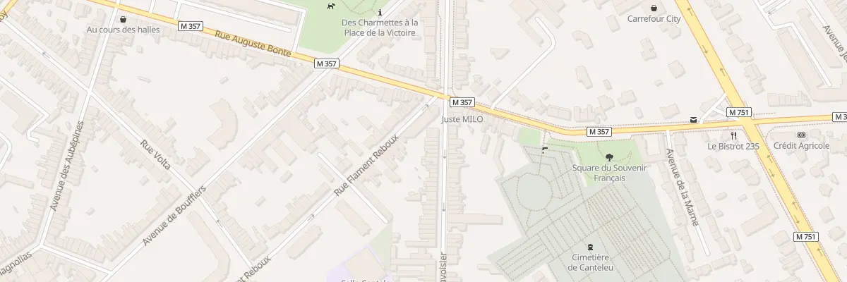 Plan du 2B Rue Lavoisier à Lambersart