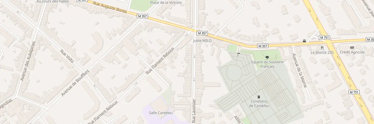 Plan du 12 Rue Lavoisier à Lambersart