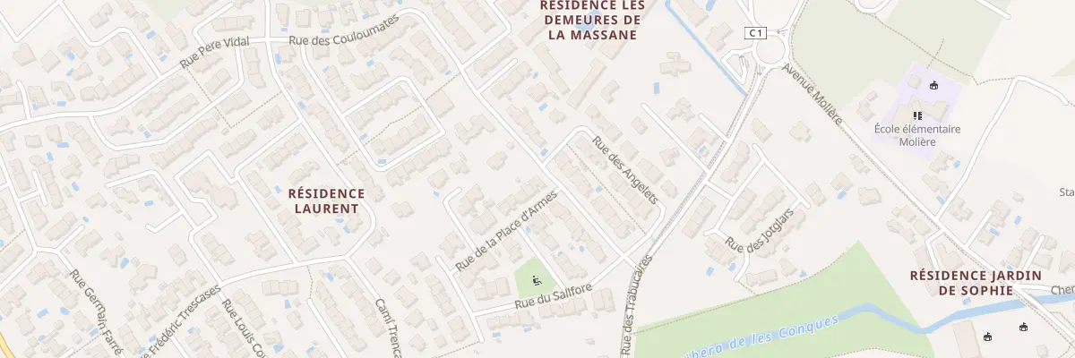 Plan du 2 Rue de la Place d’Armes à Argelès-sur-Mer