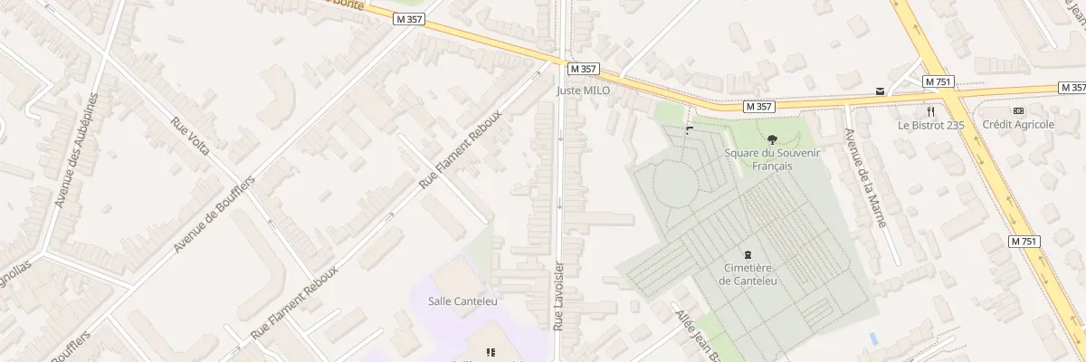 Plan du 22 Rue Lavoisier à Lambersart