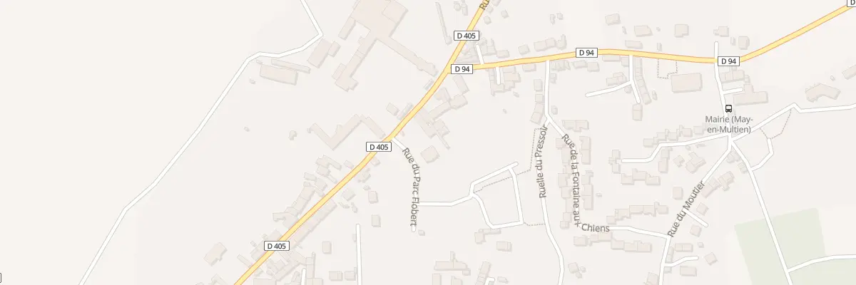 Plan du 40 Rue de Soissons à May-en-Multien