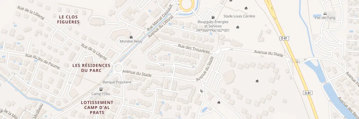 Plan du 5 Rue des Ménestrels à Sainte-Marie-la-Mer