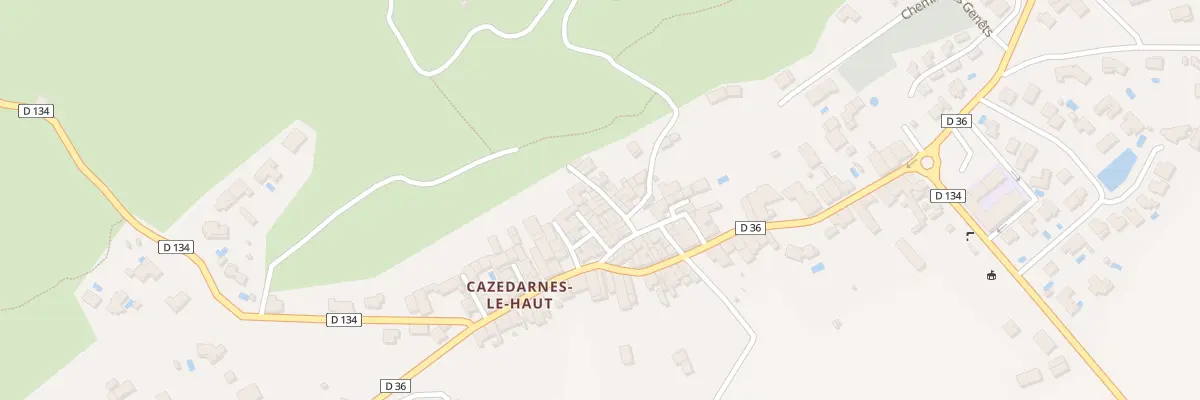 Plan du 13 Rue de la Tiple à Cazedarnes