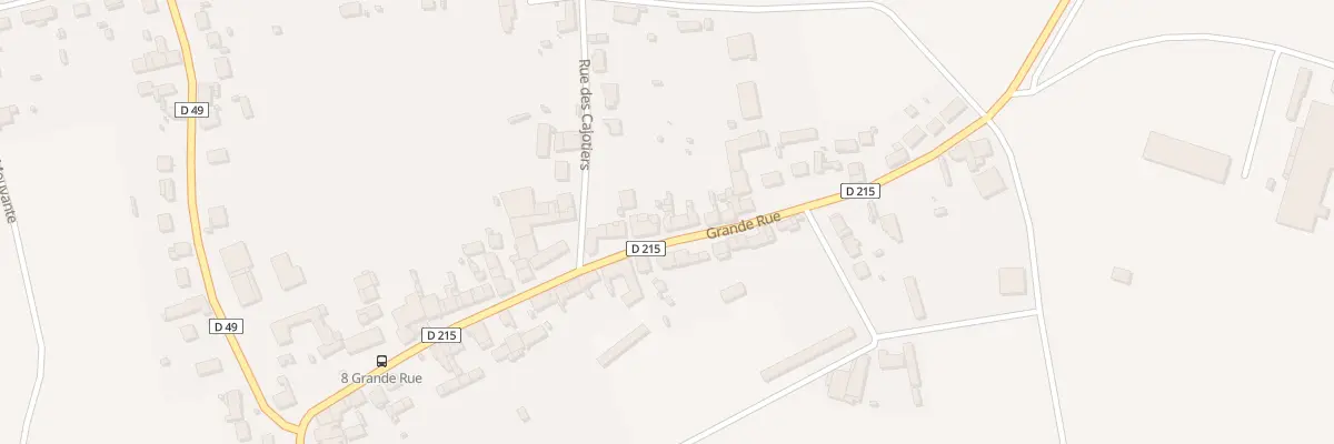 Plan du 41 Grande Rue à Gastins