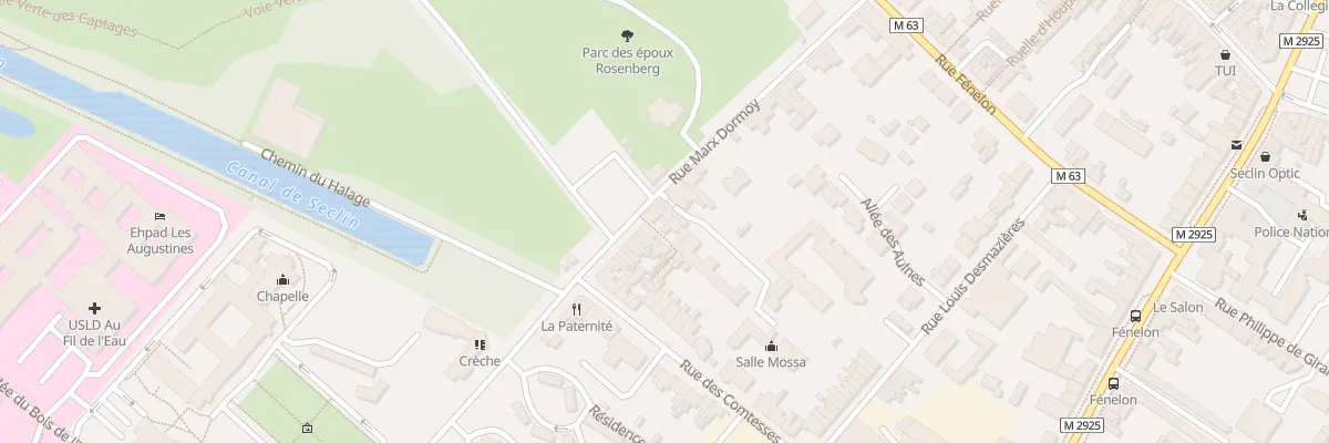 Plan du 87 Rue Marx Dormoy à Seclin