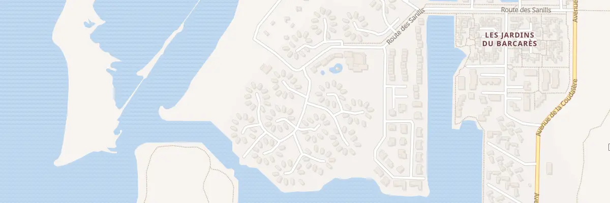 Plan du 6 Rte des Sanills au Barcarès