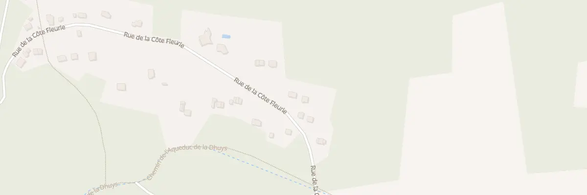 Plan du 23 Rue de la Côte Fleurie à Saint-Jean-les-Deux-Jumeaux