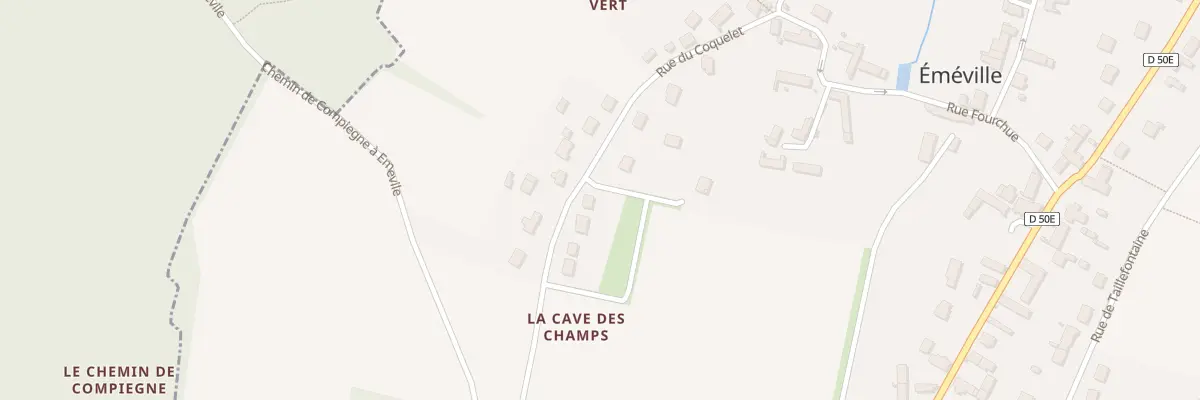 Plan du 39 Rue du Coquelet à Éméville