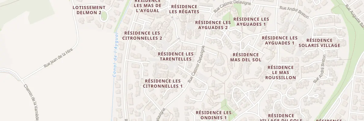 Plan du 9001 Res Les Tarentelles à Saint-Cyprien