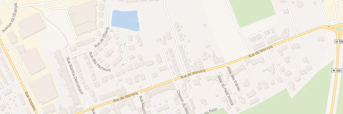 Plan du 11 Rue de l’Orchidée à Comines