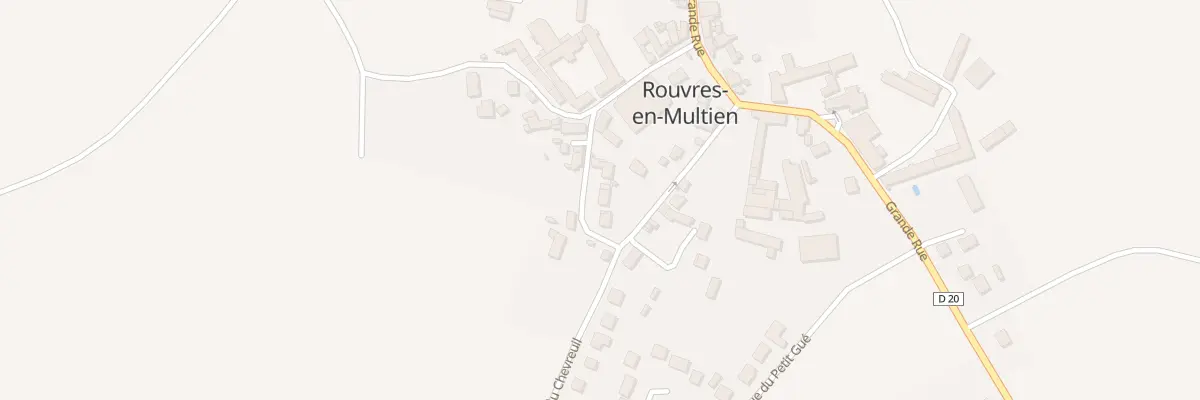 Plan du 10 Rue du Four à Rouvres-en-Multien