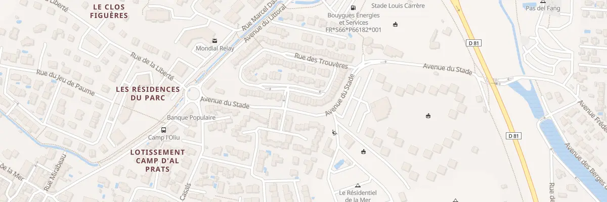Plan du 8 Rue des Ménestrels à Sainte-Marie-la-Mer